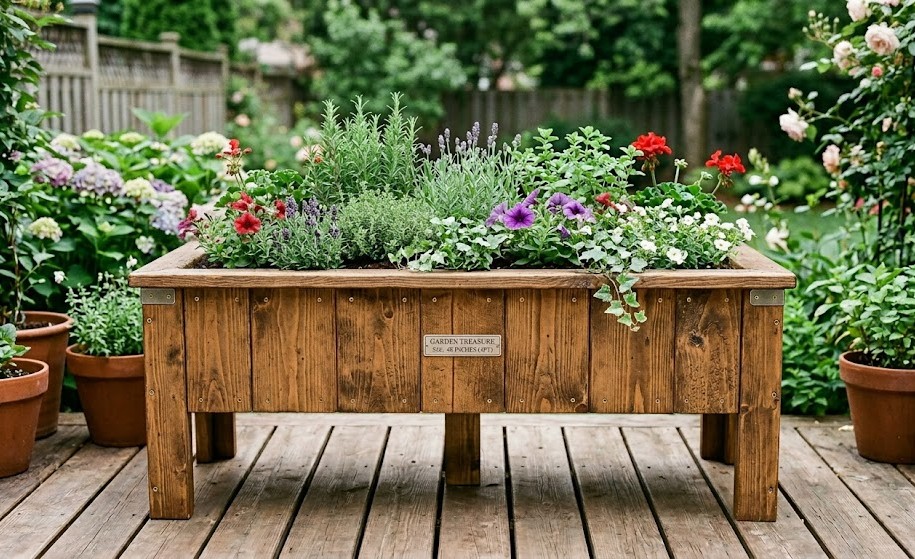 48-inch Cedar Planter Box